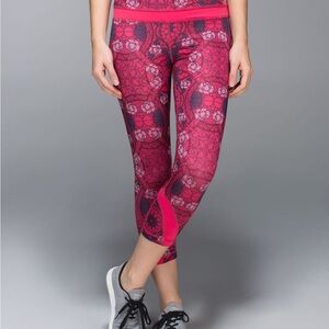 LULULEMON | Inspire Crop II Full On Luxtreme Prisma Multi Guava Lava Boom Juice
